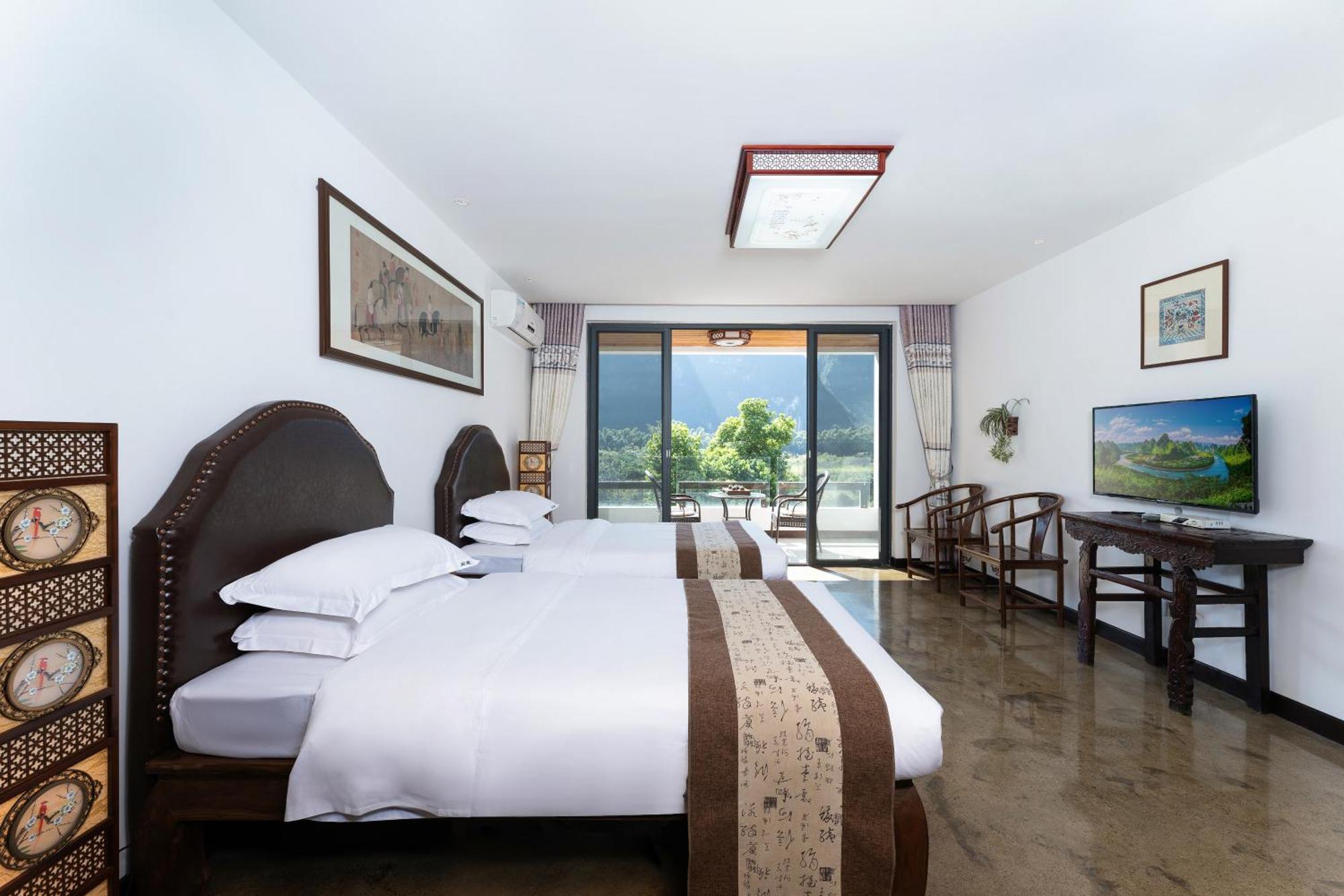 Leisure Courtyard Hotel Yangshuo-Free Shuttle Bus To Yangshuo Station Stay 2 Nights One Way Exterior photo